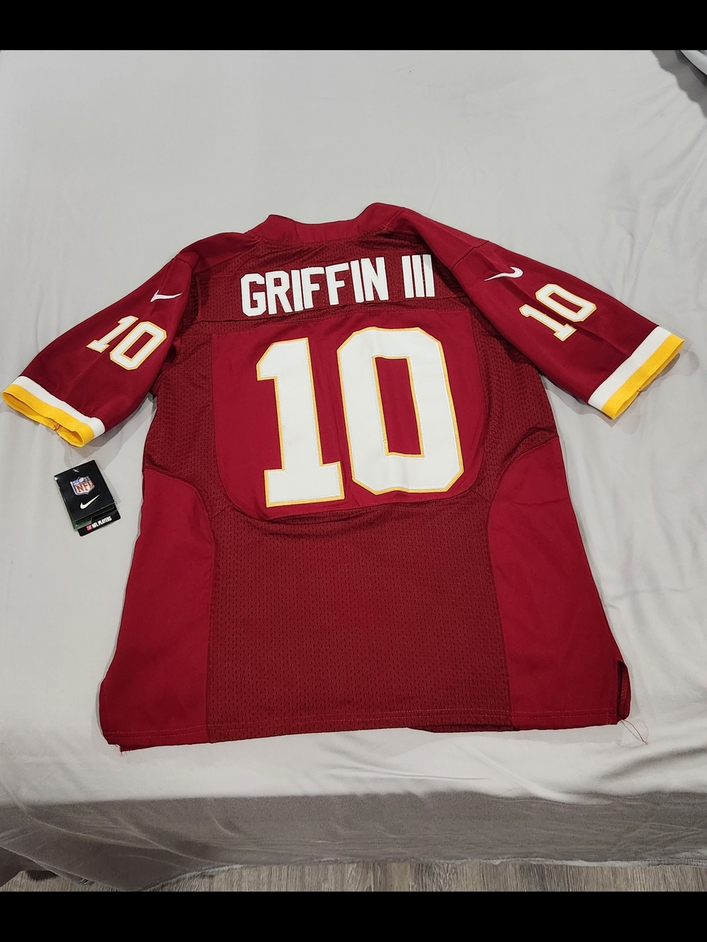 NWT Griffin III #10 NFL Stitched Onfield Redkins Jersey Size 40